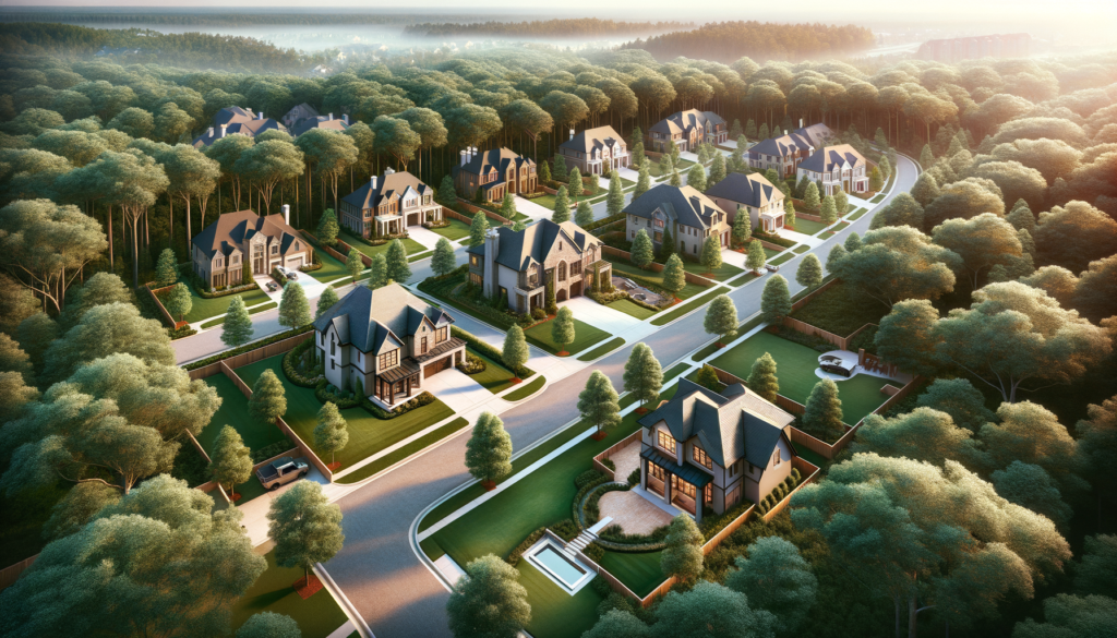 New residential development in the Riverside Park area of Sandy Springs Georgia, highlighting opportunities for custom home construction and neighborhood growth